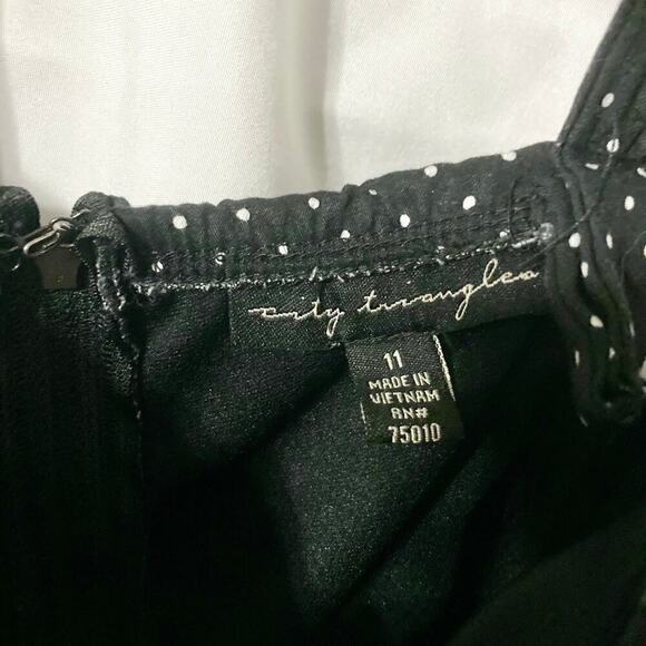 City Triangles Juniors 11 Rockabilly Polka Dot Dress - Picture 8 of 9